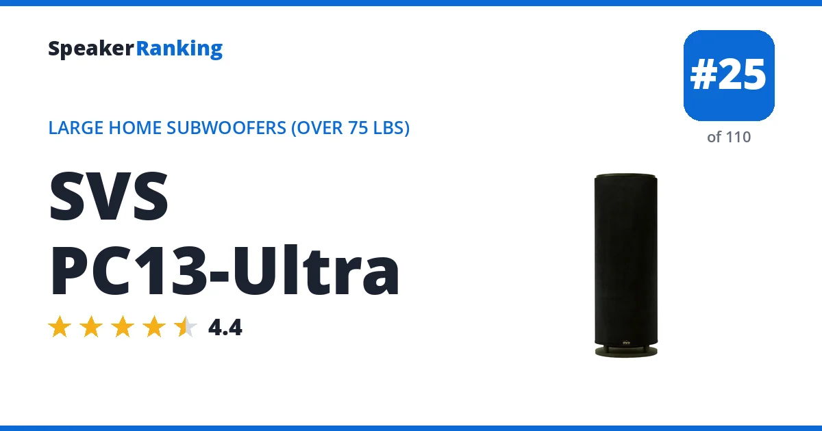 SVS PC13-Ultra