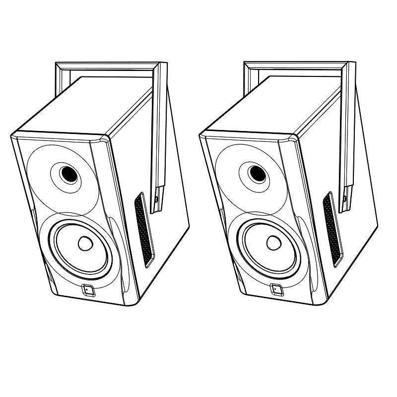 Dutch & Dutch Studio U-Bracket - per pair
