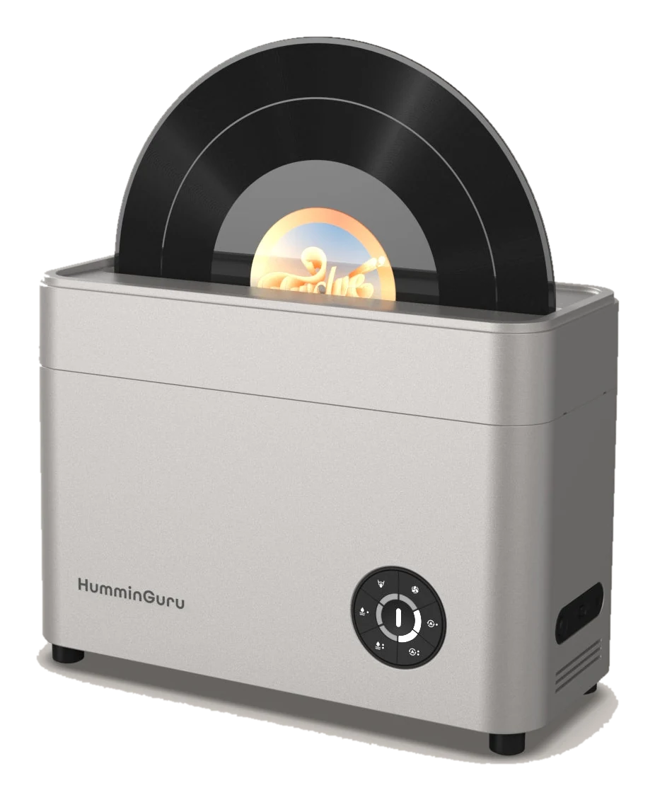 Humminguru Nova Advanced Ultrasonic Vinyl Record Cleaner