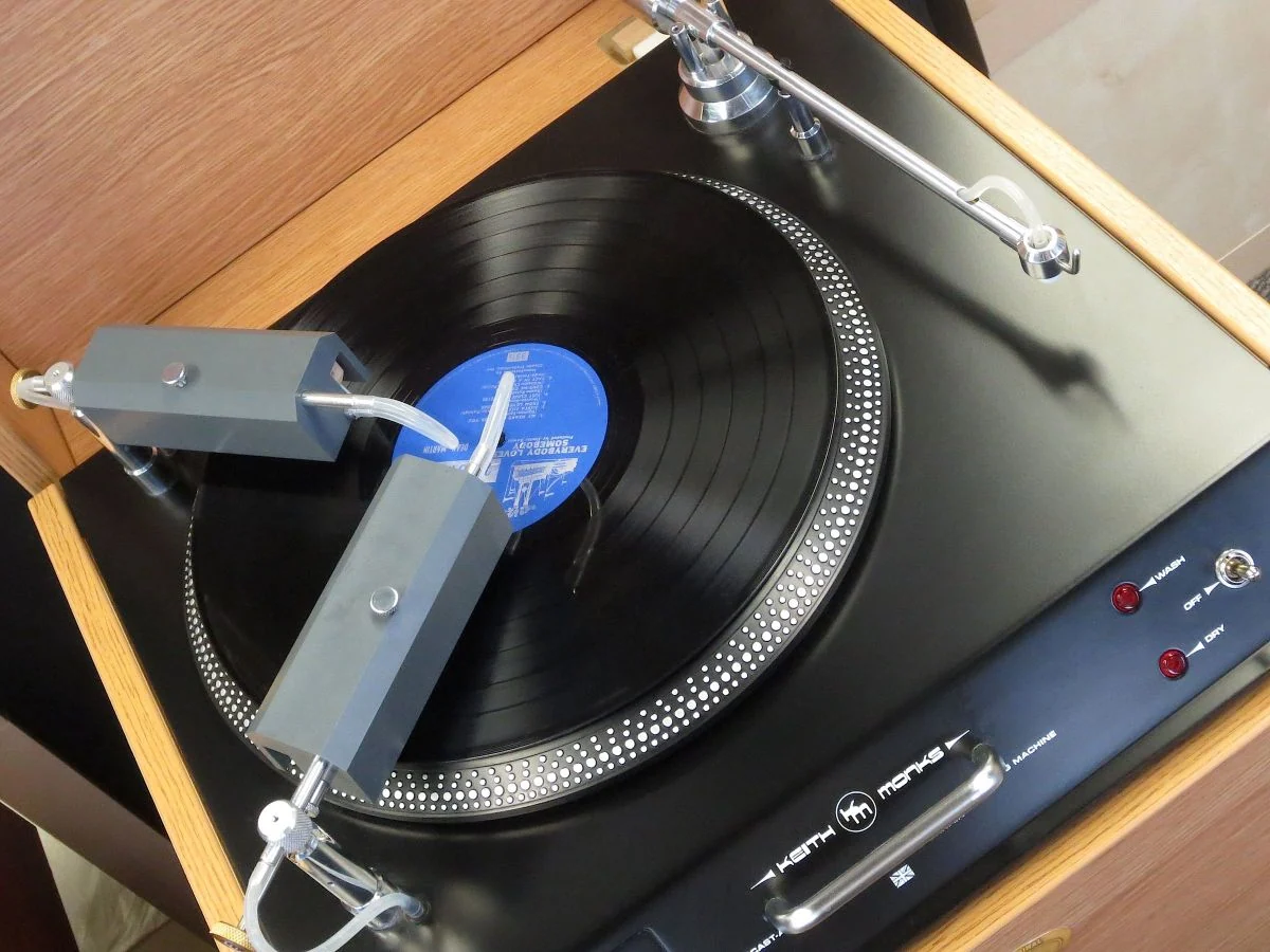 Keith Monks Audio Works Mk.VII Omni record-cleaning machine
